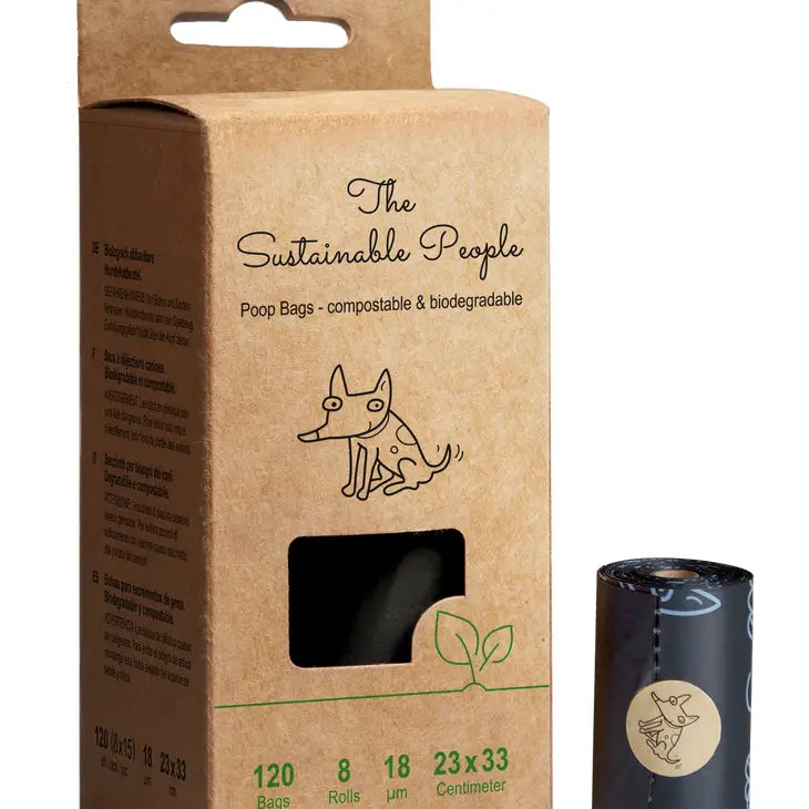 Teddys biologisch abbaubare Hundekotbeutel ohne Griffe